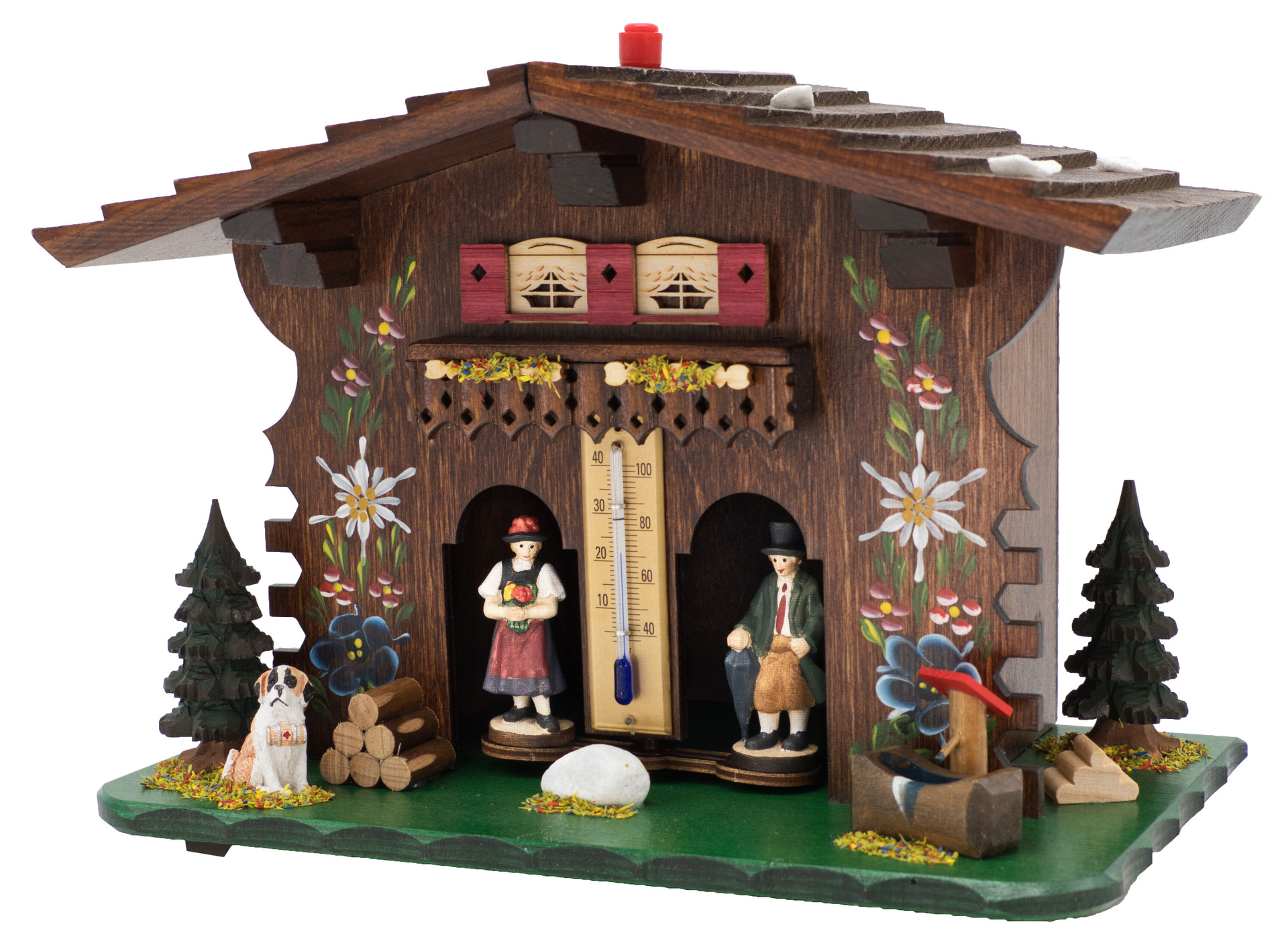 Antique German Weather House