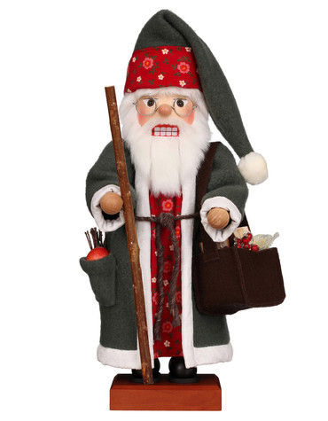 0-833 Ulbricht Santa with Fruit Nutcracker