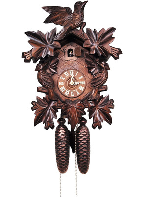 200-8-16BF 8 Day Carved Black Forest Cuckoo Clock