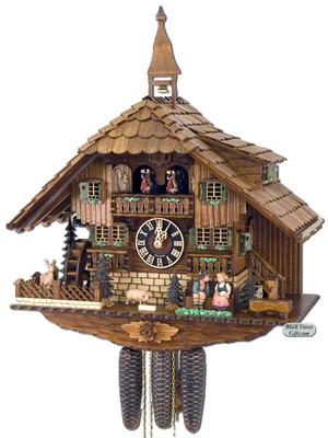 8638T Hones 8 Day Kissing Cuckoo Clock