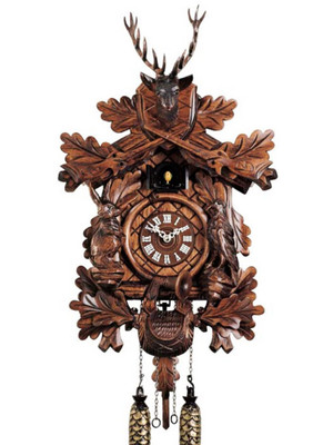334Q Hones Quartz Battery Hunters Cuckoo Clock