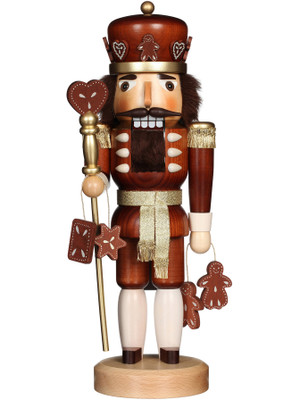 32-328 Ulbricht Gingerbread King Nutcracker