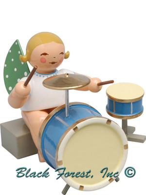 650-44A Wendt and Kuhn Angel Playing Drums Set 650-44A Wendt and Kuhn Angel Playing Drums Set
