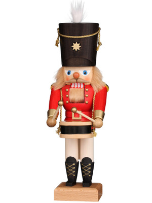 32-655 Ulbricht Red Drummer Nutcracker
