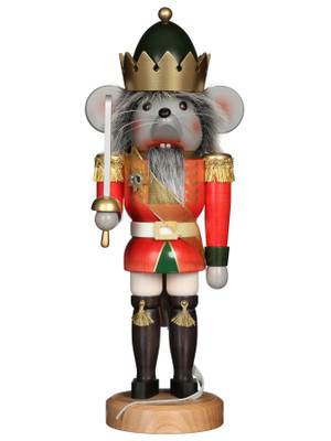 32-534 Ulbricht Stained Mouse King Nutcracker