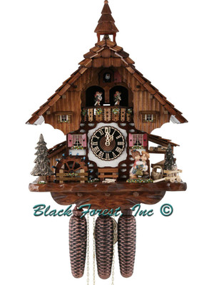 86233T Hones 8 Day Kissing Cuckoo Clock