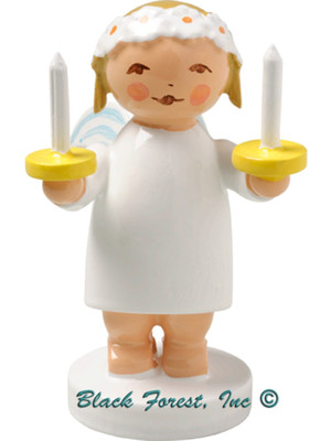 634-60-2 Wendt and Kuhn Marguerite Goodwill Angel with Two Candles