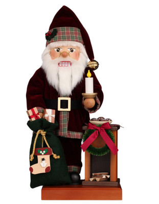 0-840 Ulbricht Fireplace Santa Nutcracker