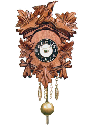 0125-1QP Quartz Carved with Sound Miniature Clock