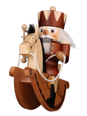 32-403 Ulbricht Natural King Rider German Nutcracker