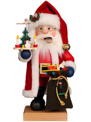 1-203 Ulbricht Incense Burner Santa with Pyramid Smoker