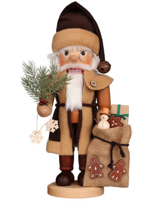 0-771 Ulbricht Natural Santa Nutcracker