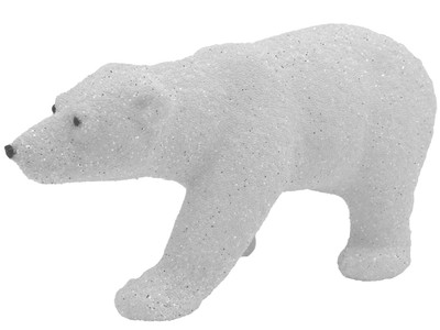 350-0 Polar Bear White Pearl from Ino Schaller Paper Mache