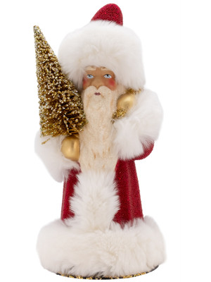 18282-R Red Santa Beaded from Ino Schaller