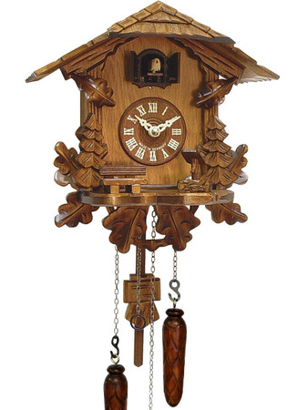 436QM-MG Quartz Carved Musical Cuckoo Clock