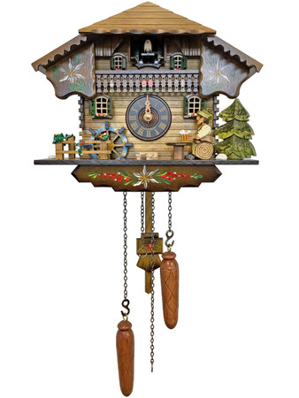 400QM-MG Quartz Beer Drinker Musical Cuckoo Clock