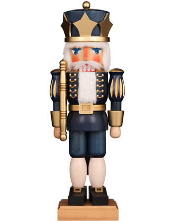 32-999 Extra Large Ulbricht Blue King Nutcracker