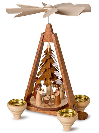10324 Muller Natural Nativity Pyramid