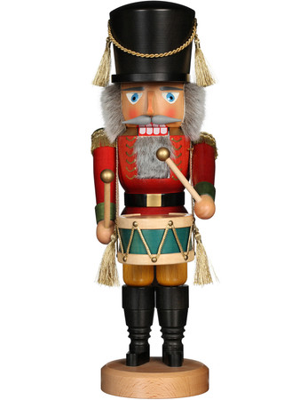 32-531 Red Drummer Nutcracker from Christian Ulbricht