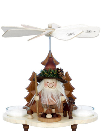 33-200 Woodsman Natural Ulbricht Tea Light German Pyramid