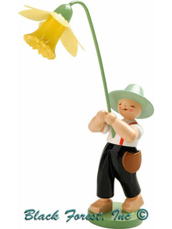 5248-13 Boy with Daffodil from Wendt and Kuhn