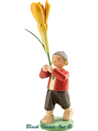 5248-20 Boy with Crocus from Wendt and Kuhn