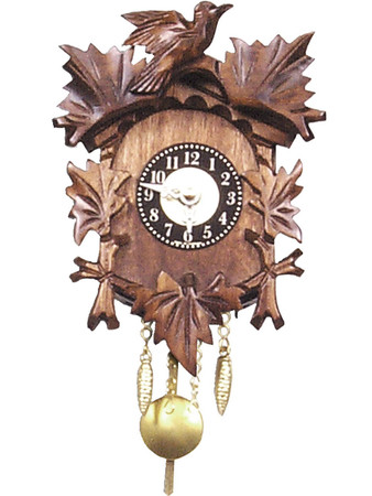 125-1QP Quartz Carved Miniature Clock