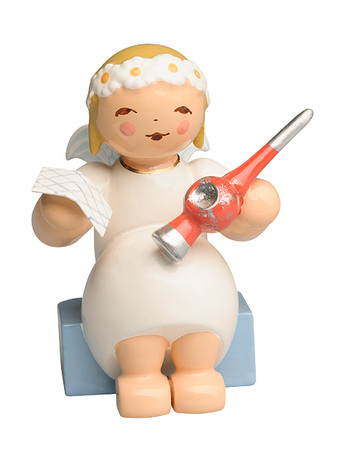 634-70-40 Wendt and Kuhn Marguerite Angel with Christmas Tree Topper
