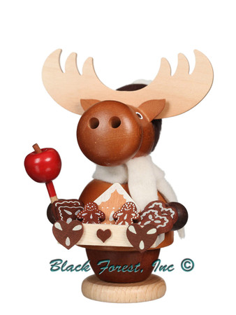 1-543 Elk Gingerbread Seller Incense Burner Christian Ulbricht Smoker