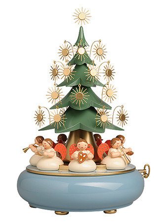 5336-41A Wendt and Kuhn Angels under tree Music Box
