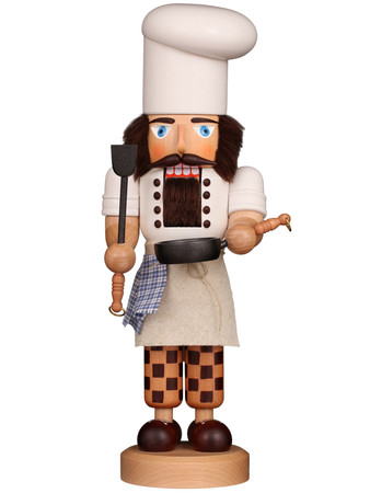 32-569 Ulbricht Cook with Pan Nutcracker