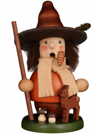 1-545 Ulbricht Incense Burner Mini Woodsman with Deer Smoker 1-545 Ulbricht Incense Burner Mini Woodsman with Deer Smoker