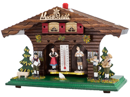 845 Musicians German Weather House