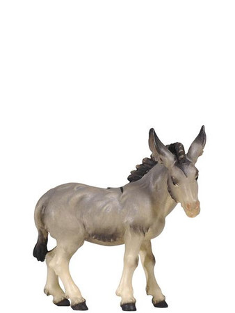 801012 Donkey Painted Kostner Nativity from Pema in Italy
