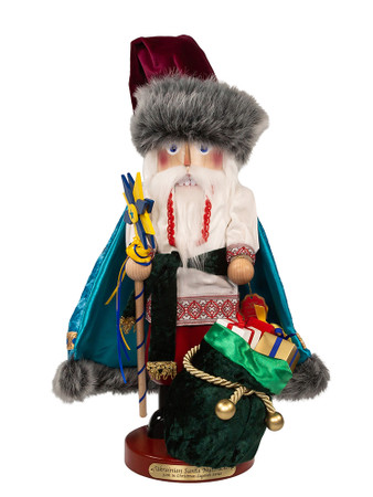 S3503 Ukrainian Star Santa Steinbach Nutcracker from Germany