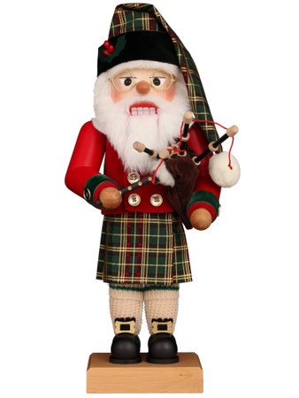 0-874 Scotsman with Bag Pipes Nutcracker from Christian Ulbricht