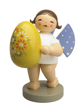 651-1 Angel with Yellow Easter Egg from Wendt and Kuhn 