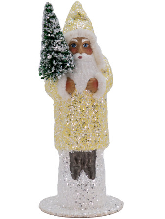 15PY Pale Yellow Santa from Ino Schaller 