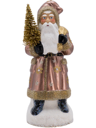 16242 Metallic Lt Brown Santa from Ino Schaller