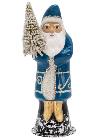 13192 Aqua Santa with Kringle Decor from Ino Schaller