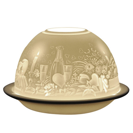 1405 Bernardaud Amours Lithophane Votive