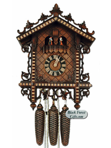 86228-5T Hones 8 Day Station House Musical Cuckoo Clocks