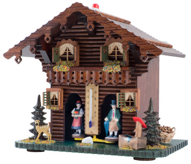 728 Large German Weather House from Germany