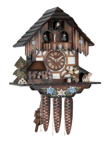 BF464MT 1 Day Beer Drinker Cuckoo Clock from Germany