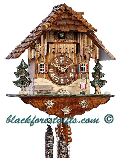 MT1709-9 Anton Schneider Musical Accordion Player Chalet 1 Day