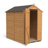 Forest Garden Shed Overlap Dip Treated Apex (No Window) 6'x4