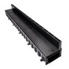 ACO HexDrain Brickslot Channel with Black Slotted Grating