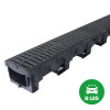 ACO HexDrain B125 Channel with Composite Heelguard Gratings