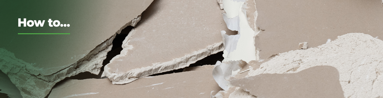 How to dispose of plasterboard