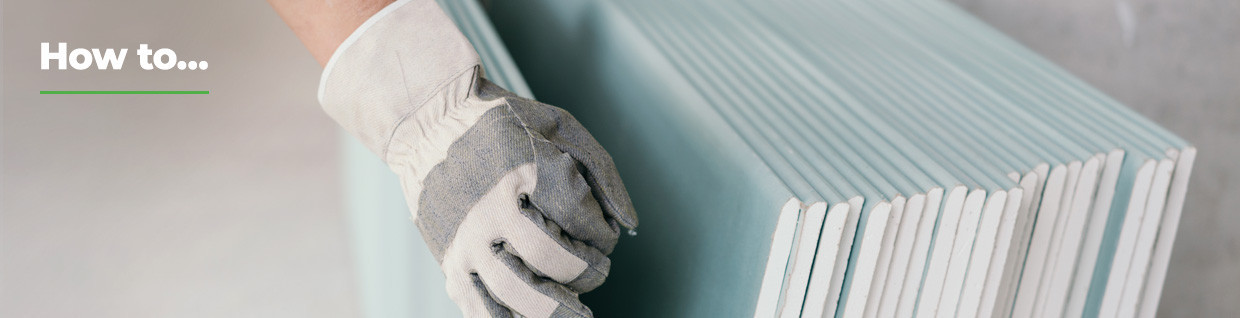 How to use plasterboard on a ceiling or wall How to use plasterboard on a ceiling or wall